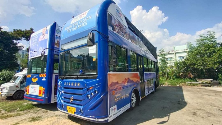 The Chief Minister will inaugurate the double decker bus