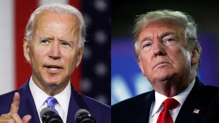 Democrat candidate Joe Biden on his way to victory over Trump