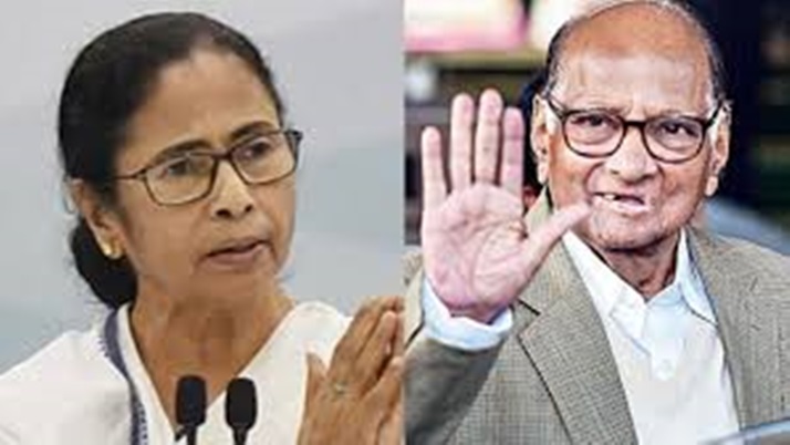 NCP supremo Sharad Pawar's message is to stay by Mamata's side in the fight against BJP