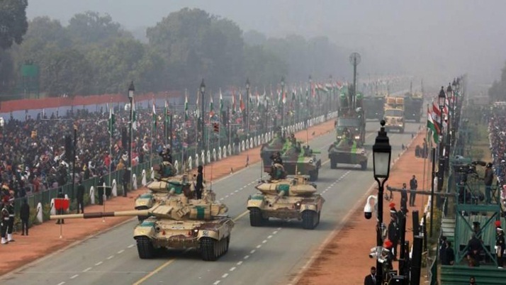 Demonstrators on the streets