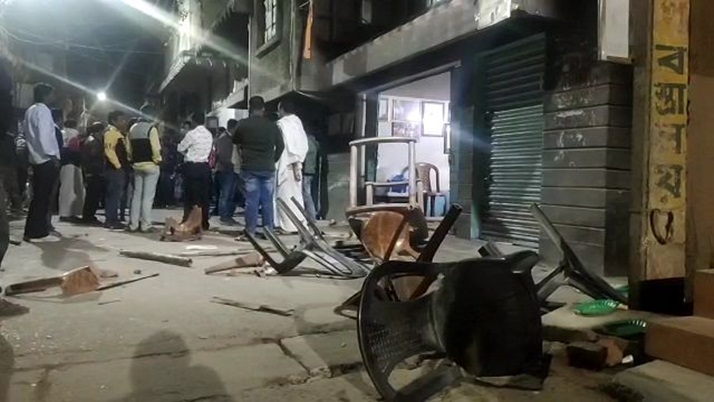 Misdemeanor attack on TMC MLA's house in Malda