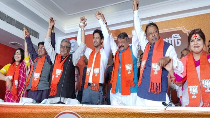 Actor Yash Dasgupta and  a bunch of Tolly stars joined in BJP