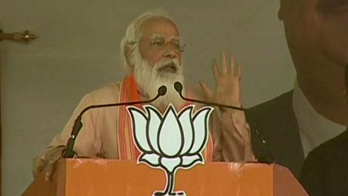 There will be no game, there will be development ... Modi's counter-slogan at the Purulia meeting