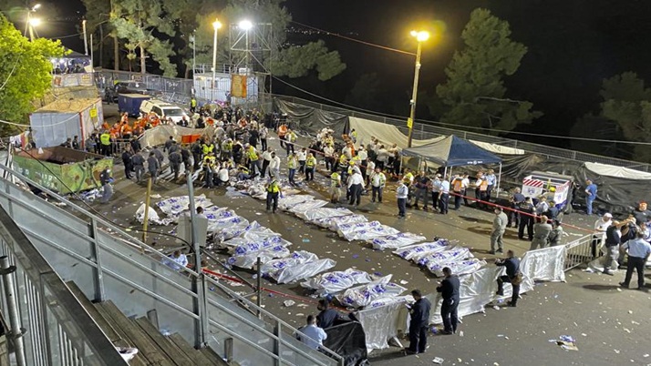 At least 44 killed in Israeli pilgrimage