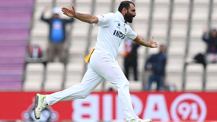 Shami returned to the match of WTC Final vs NewZealand