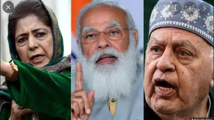 Jammu-Kashmir-Modi: Modi meets with political leaders in the valley