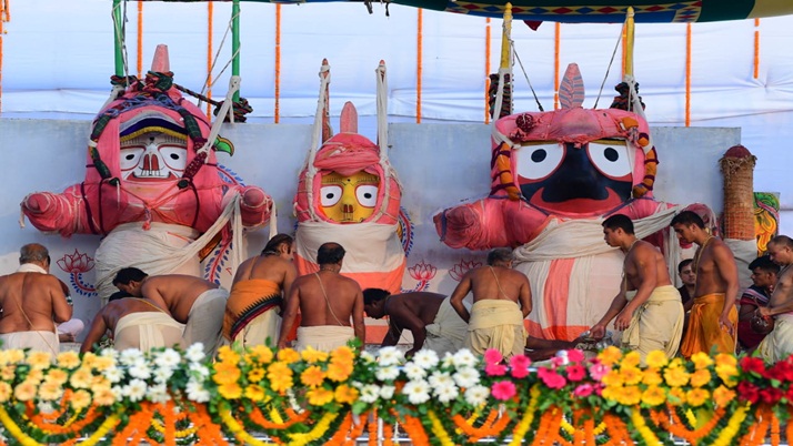 Lord Jagannath: The bathing procession of Lord Jagannath begins in the absence of devotees