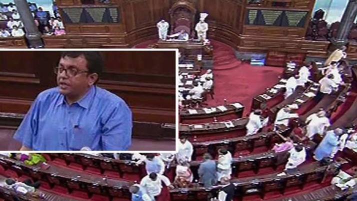 Rajya Sabha: Shantanu Sen suspended from Badal session