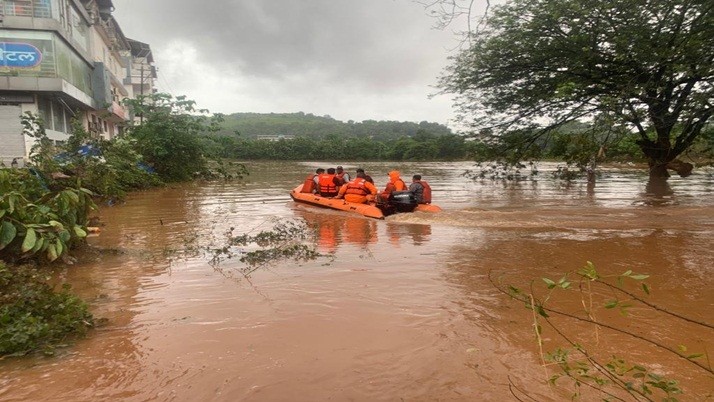 Rain-flood-landslide devastated Maharashtra, dead 129