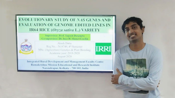 Rice-Research: The Youth of Burdwan is reaching a new peak in international rice research