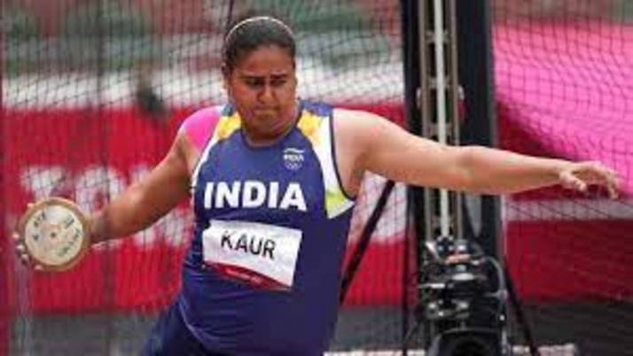 Kamalpreet got 6th place in Tokyo Olympics in Discus Throw