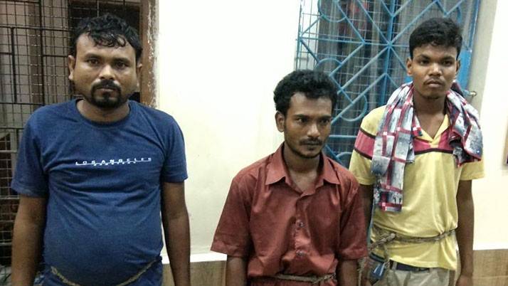 Three interstate cannabis smugglers arrested in Katwa, 100 kilograms of cannabis recovered