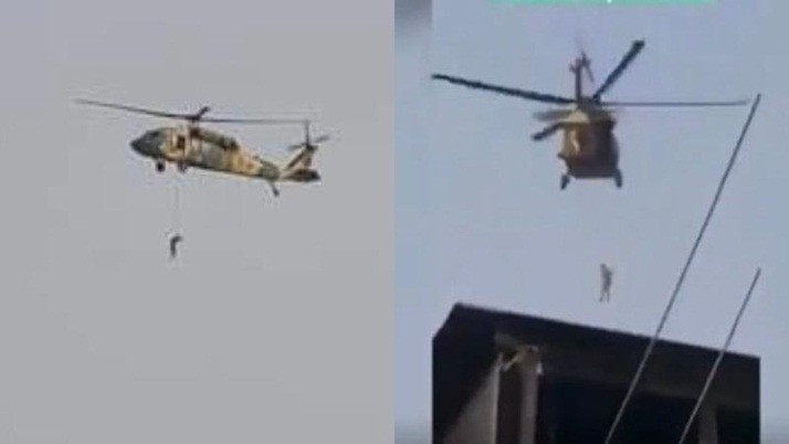 Taliban-Terror: Taliban tied up a man with US chopper in Kandahar sky