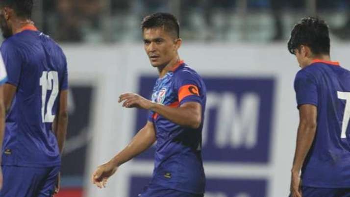 Sunil Chhetri needs 1 more goal to touch Pele record