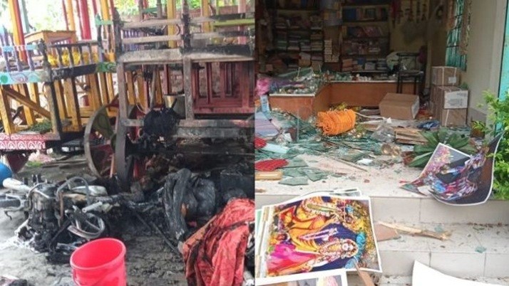 The attack on the ISKCON temple in Bangladesh is an indication of a political conspiracy