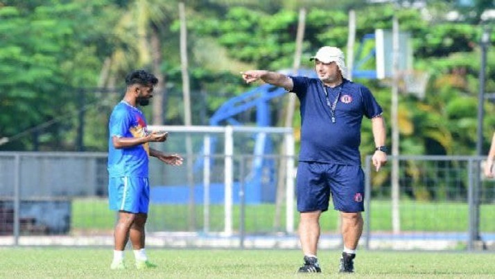 SC East Bengal coach Manolo Diaz has his eye on the ISL derby