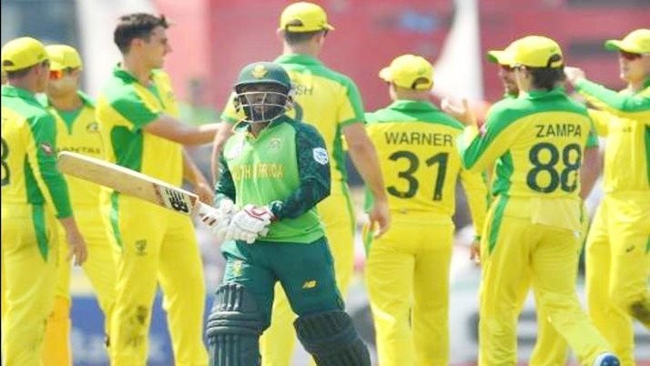 Australia started their World Cup campaign by defeating South Africa by 5 wickets