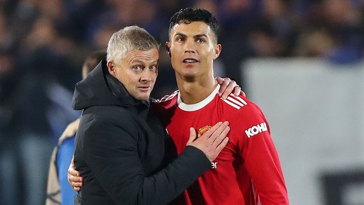 What did Cristiano Ronaldo say about the departure of his former teammate and coach SolsKjaer?