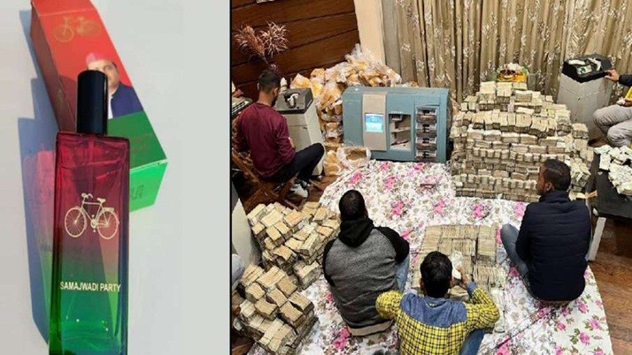 IT Raid: Rs 150 crore cash recovered from Kanpur businessman's house, income tax officials struggling to count notes