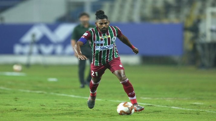 After a long time, Roy Krishna returned to the goal, again Mohun Bagan won it.