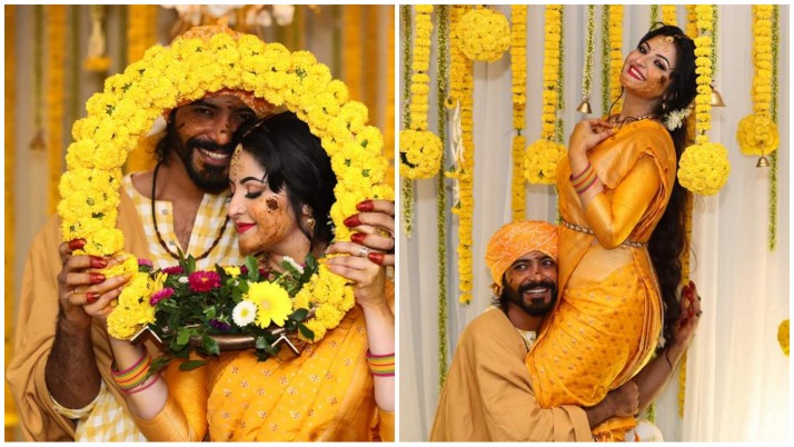 Haldi ceremony raj-porimoni