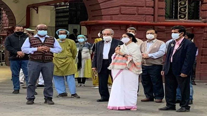 Covid-infected Sandhya Mukherjee being shifted to Apello Hospital, CM said at SSKM