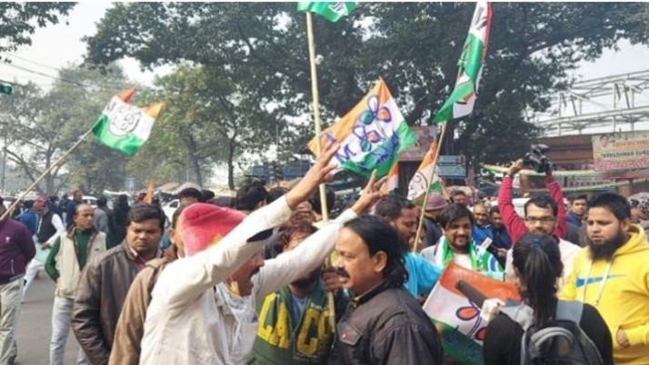 Protests in the TMC, areas in clash over the change of candidates