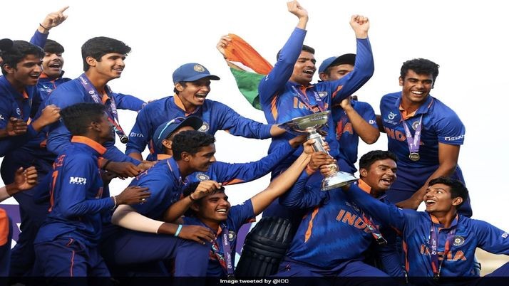 India won U19 World cup beating England by 4 Wicket.