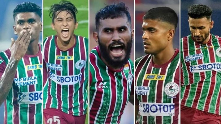 Why is it that the Indian strikers in Mohun Bagan are so dominant in ISL compared to other teams?