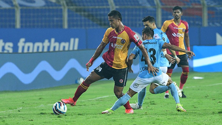Despite playing one of the best matches, the victory is elusive for SC East Bengal