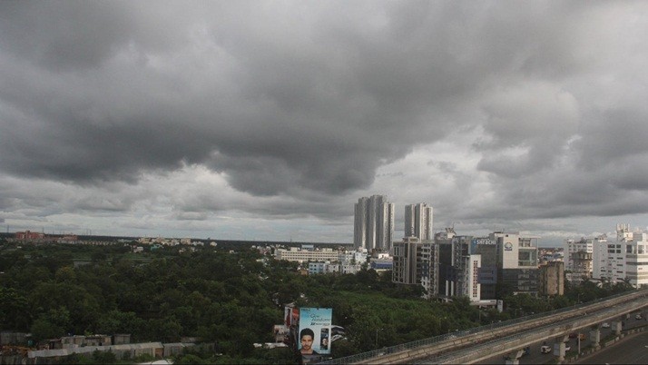 With rain forecast in the state from Thursday, temperatures are also rising