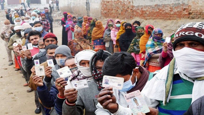 In the fourth phase, voting is going on in 59 seats of Uttar Pradesh