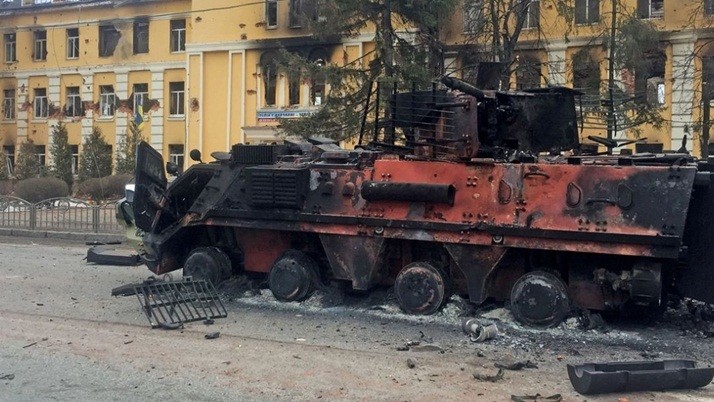 Russian tank shelling kills at least ৭0 Ukrainian soldiers, 11 civilians