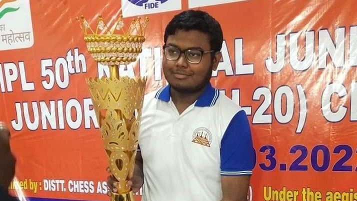 Under-20 National Chess Champion Bengali Nilesh Saha