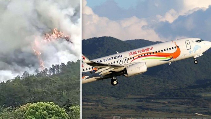 The plane crashed in southern China with 133 passengers on board