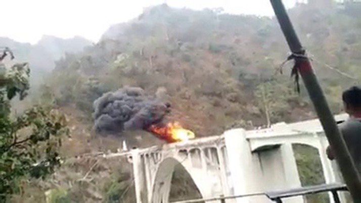 Car explosion at Sevak's Heritage Coronation Bridge