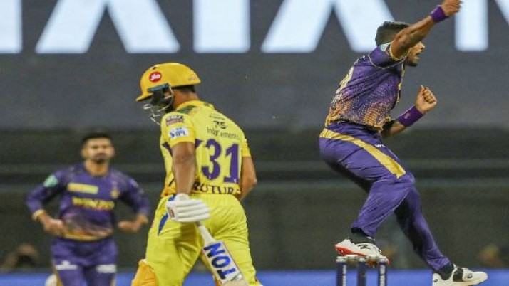 Revenge of Knight Riders, Chennai lost despite Dhoni's run at bat