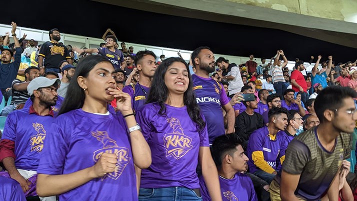 Batting disaster in the second match, Kolkata Knight Riders loose the match