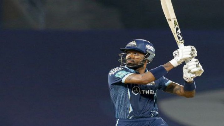 Hardik's extraordinary innings, Gujarat Titans reach big score