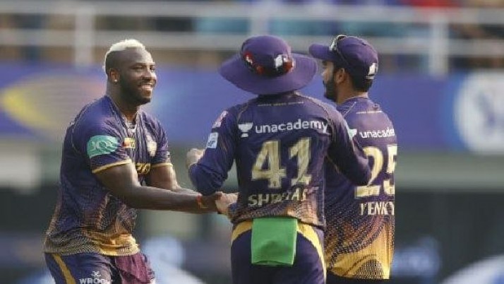 The Knight Riders did not return to victory in Russell's all-round performance