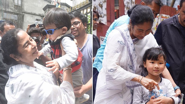The Chief Minister Mamata Banerjee's family is happy with the relationship with the mountains