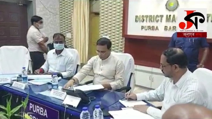 Administrative meeting of Transport Minister in Burdwan to review the infrastructure of the transport system