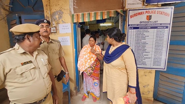 A woman was arrested from Burdwan city for possession of prohibited drugs