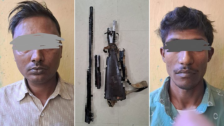 Burdwan again recovered weapons! Arrest 2