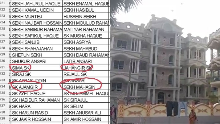 The name of the sub-principal in the list of housing schemes! His opponents are sarcastic about his luxurious buildings
