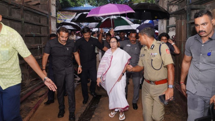 Mamata rushed to Mangalahat after the meeting of 100, gave an assurance