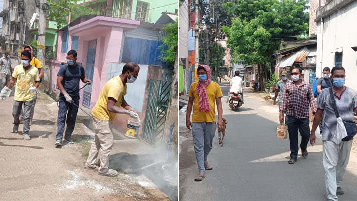 Burdwan Thakurpally Swamiji Sangh's special program to prevent dengue