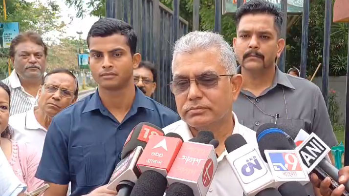Dilip Ghosh said why the wife of the house will not recognize such a face in the sun