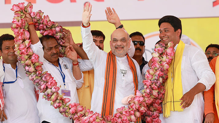 Amit Shah told the story of Pakistan Occupied Kashmir during the election campaign in Bengal, said, "I will occupy it".