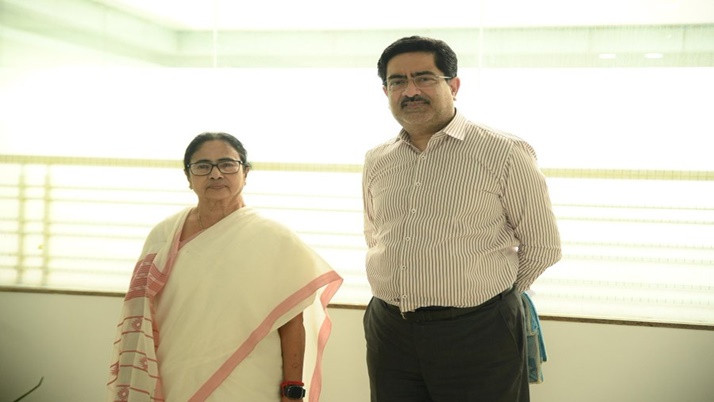 Huge investment potential in Bengal! Kumar Mangalam Birla met with the Chief Minister mamata banerjee